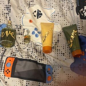 ASOS Curve Bath & Body Set - Green and Orange